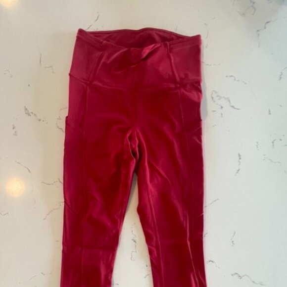 Lululemon Fast and Free High-Rise Legging 28” - Size 4 - Red ‼️FREE SHIPPING‼️ - Picture 2 of 6